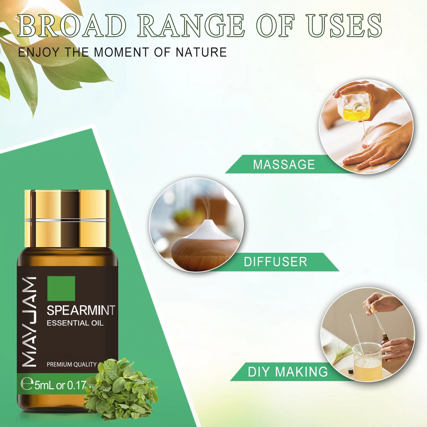 Essential Oils Gift Box 20 Bottles – Aromatherapy Collection | Mayjam