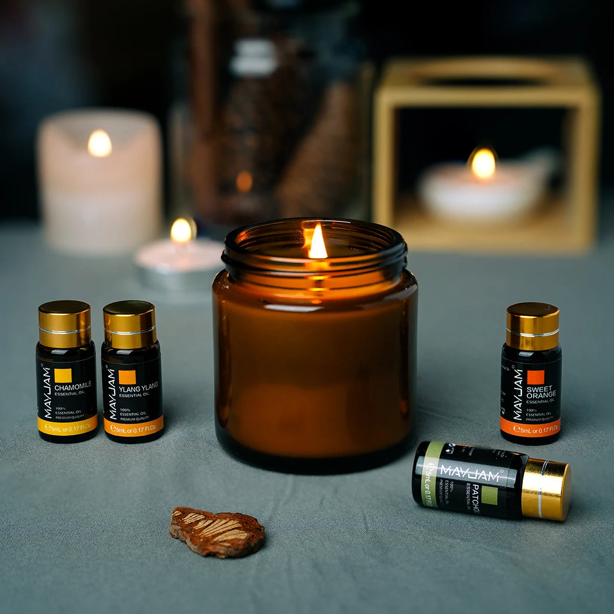 Premium Essential Oils Gift Box 28 Bottles – Aromatherapy Collection | Mayjam