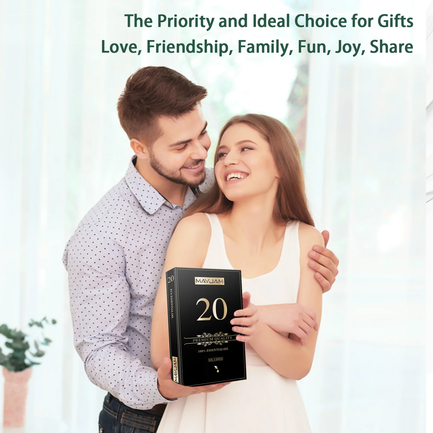 Essential Oils Gift Box 20 Bottles – Aromatherapy Collection | Mayjam