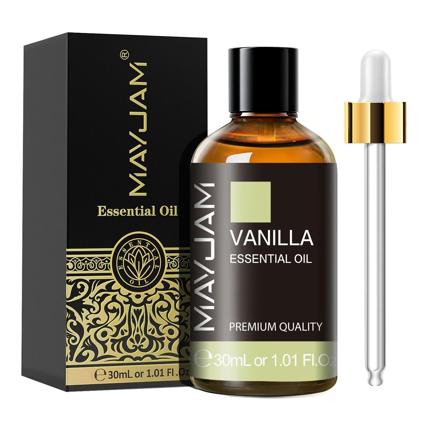 Vanilla Essential Oil | Natural Aromatherapy | Mayjam - 30ml - Image 2