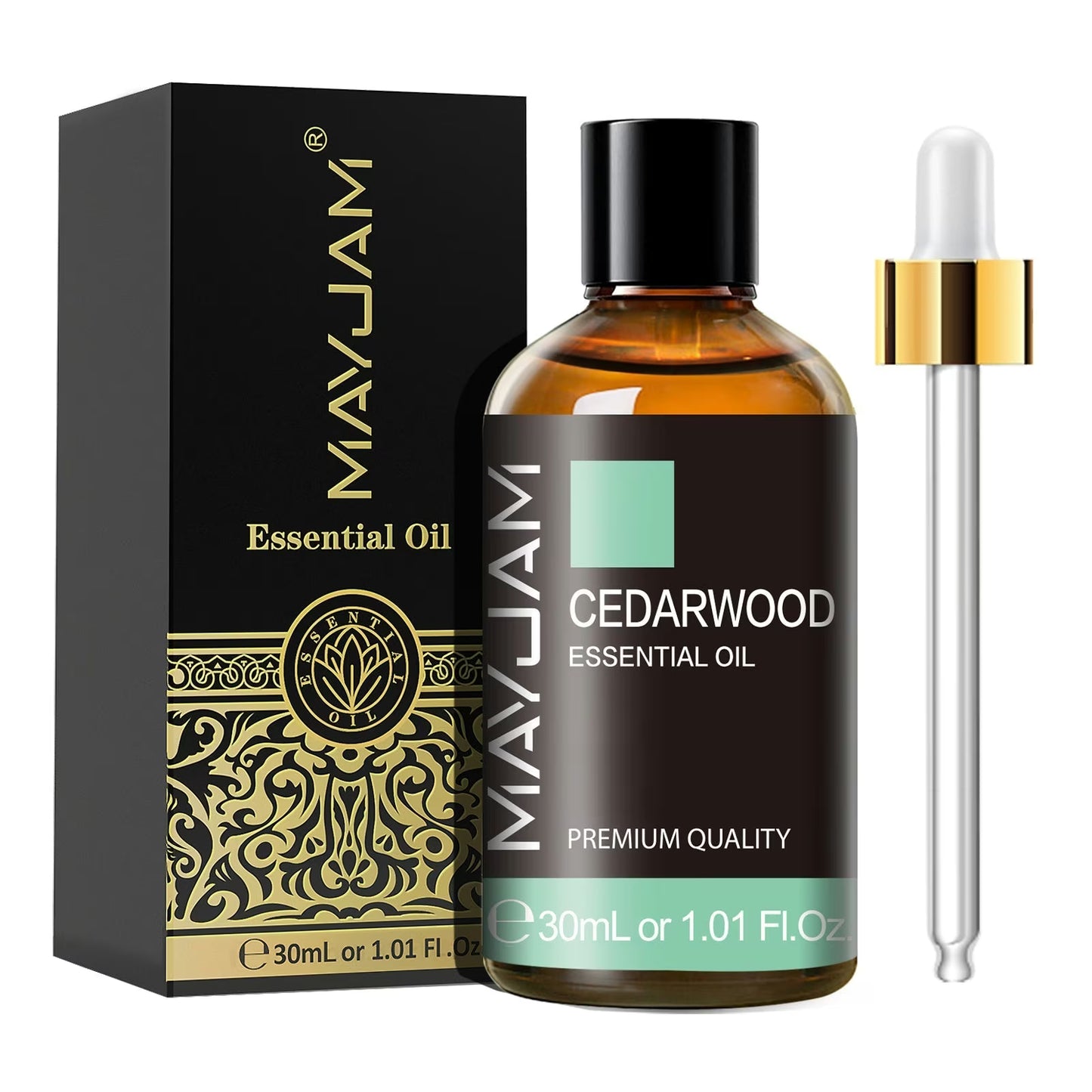 Cedarwood Essential Oil | Natural Aromatherapy | Mayjam - 30ml - Image 2
