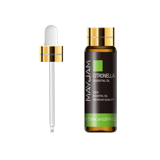 Citronella Essential Oil 10ml | Natural Aromatherapy | Mayjam
