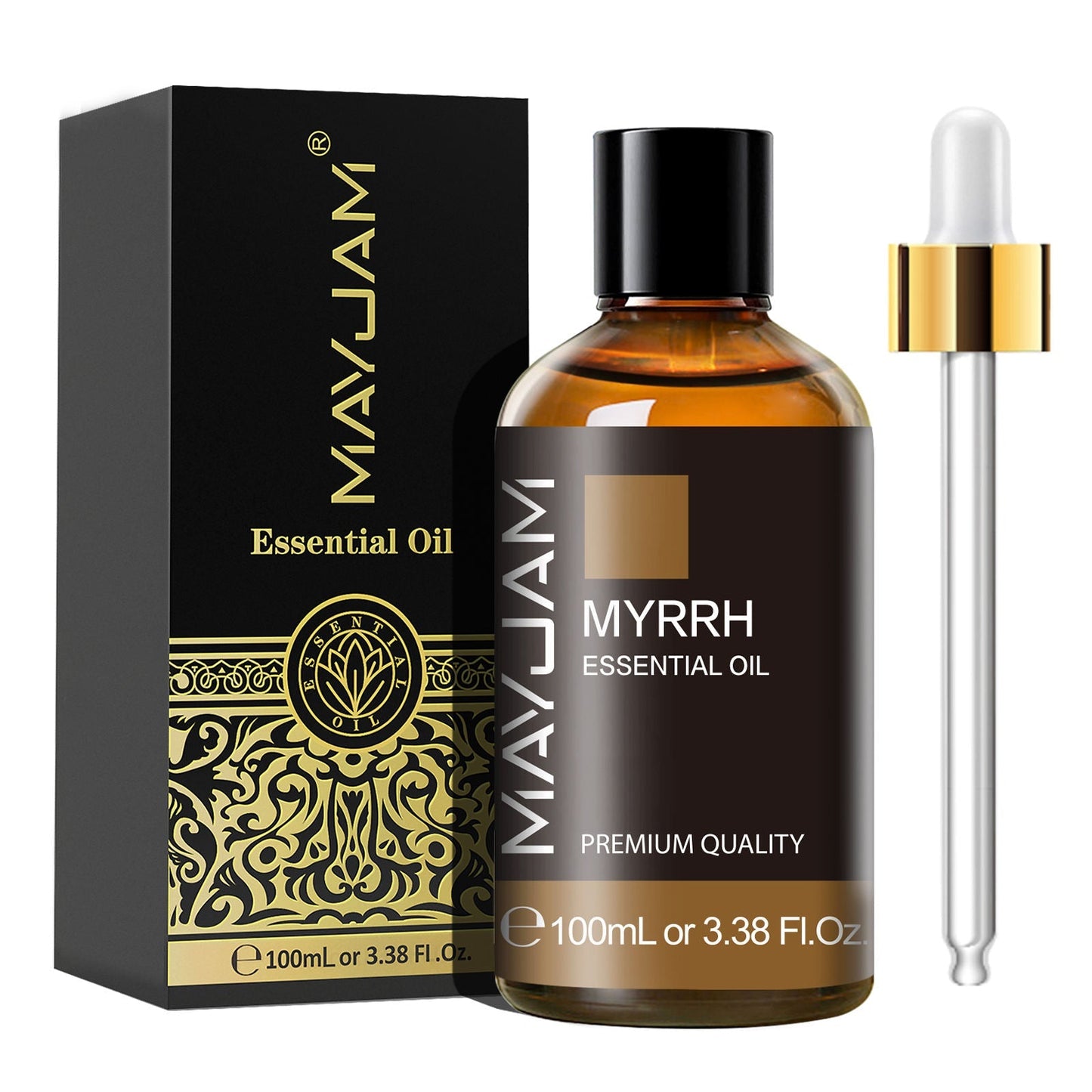 Myrrh Essential Oil 100ml | Natural Aromatherapy | Mayjam