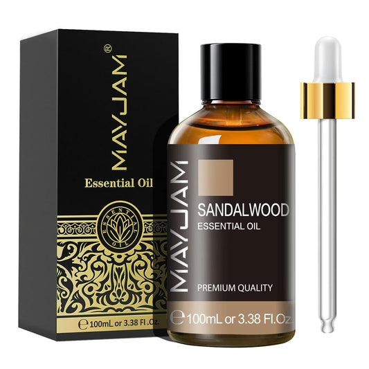 Sandalwood Essential Oil | Natural Aromatherapy | Mayjam - 100ml